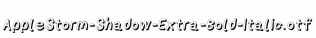 AppleStorm-Shadow-Extra-Bold-Italic.otf