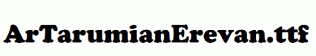 ArTarumianErevan.ttf