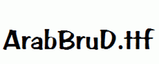 ArabBruD.ttf