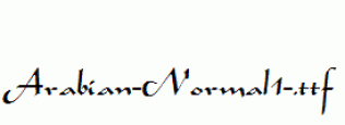 Arabian-Normal1-.ttf