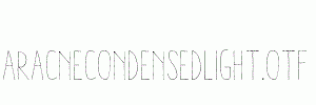 AracneCondensedLight.otf