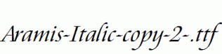 Aramis-Italic-copy-2-.ttf