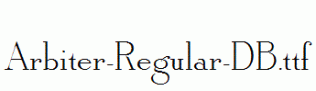 Arbiter-Regular-DB.ttf