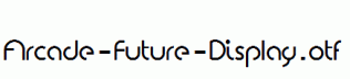 Arcade-Future-Display.otf