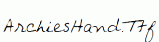 ArchiesHand.ttf