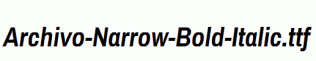 Archivo-Narrow-Bold-Italic.ttf