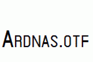 Ardnas.otf