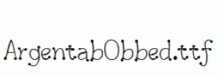ArgentabObbed.ttf