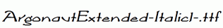ArgonautExtended-Italic1-.ttf