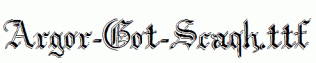 Argor-Got-Scaqh.ttf