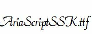 AriaScriptSSK.ttf