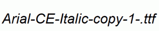 Arial-CE-Italic-copy-1-.ttf