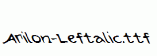 Arilon-Leftalic.ttf