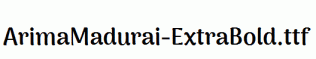 ArimaMadurai-ExtraBold.ttf