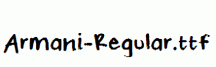 Armani-Regular.ttf