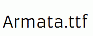 Armata.ttf