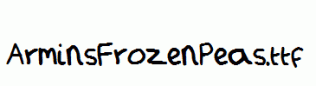 ArminsFrozenPeas.ttf
