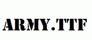 Army.ttf