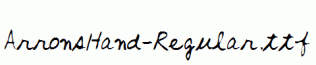 ArronsHand-Regular.ttf