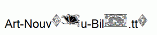 Art-Nouveau-Bild.ttf