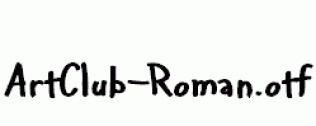 ArtClub-Roman.otf
