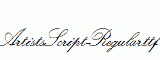 ArtistsScript-Regular.ttf
