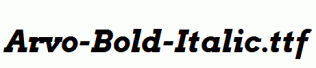 Arvo-Bold-Italic.ttf