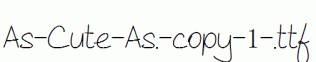 As-Cute-As.-copy-1-.ttf