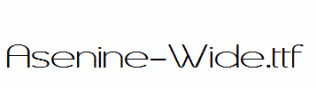 Asenine-Wide.ttf