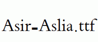 Asir-Aslia.ttf
