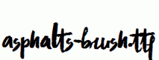 Asphalts-Brush.ttf