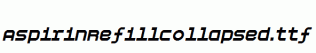 AspirinRefillCollapsed.ttf