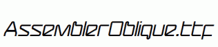 AssemblerOblique.ttf