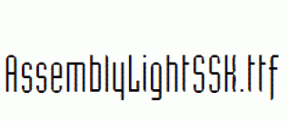 AssemblyLightSSK.ttf