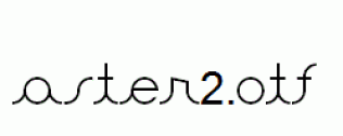 Aster2.otf