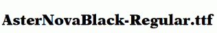 AsterNovaBlack-Regular.ttf