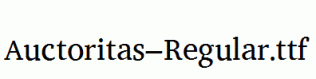 Auctoritas-Regular.ttf