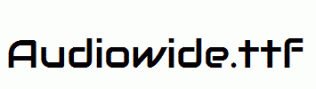 Audiowide.ttf