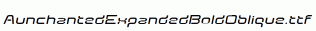 AunchantedExpandedBoldOblique.ttf