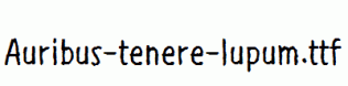 Auribus-tenere-lupum.ttf