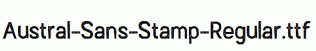 Austral-Sans-Stamp-Regular.ttf