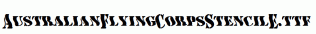 AustralianFlyingCorpsStencilE.ttf