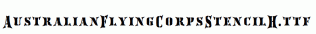 AustralianFlyingCorpsStencilH.ttf