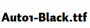 Auto1-Black.ttf