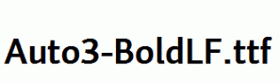 Auto3-BoldLF.ttf