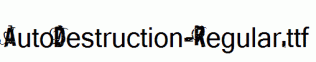 AutoDestruction-Regular.ttf