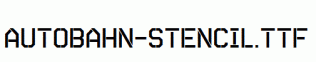 Autobahn-Stencil.ttf
