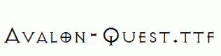 Avalon-Quest.ttf