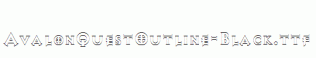 AvalonQuestOutline-Black.ttf