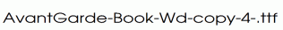 AvantGarde-Book-Wd-copy-4-.ttf